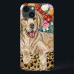 Funda Para iPhone 13 Golden Boy Retriever<br><div class="desc">Animales</div>