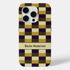 Funda Para iPhone 15 Pro Golden Brown Color Combination