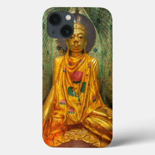 Funda Para iPhone 13 Golden Buddha In Temple