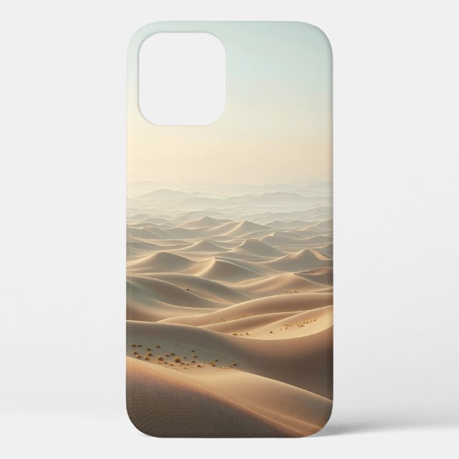 Funda De Case-Mate Para iPhone Golden Desert Dunes - Ethereal Dunes - Phone Case (Reverso )