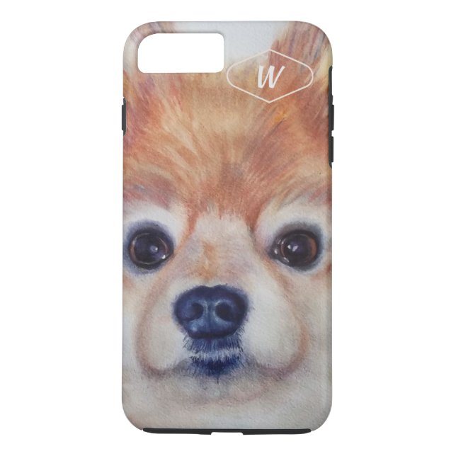 FUNDA DE Case-Mate PARA iPhone GOLDEN DULCE POMERANIANO (Reverso)