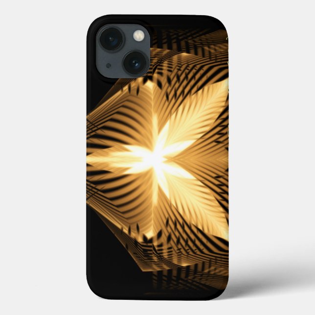 Funda De Case-Mate Para iPhone Golden Flourish 1 (Reverso)