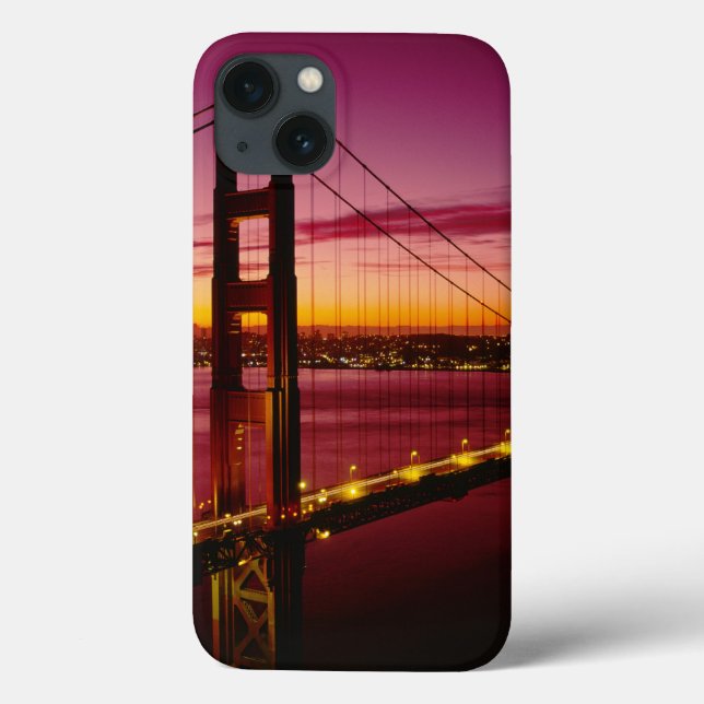 Funda De Case-Mate Para iPhone Golden Gate Bridge, San Francisco, California, 5 (Reverso)