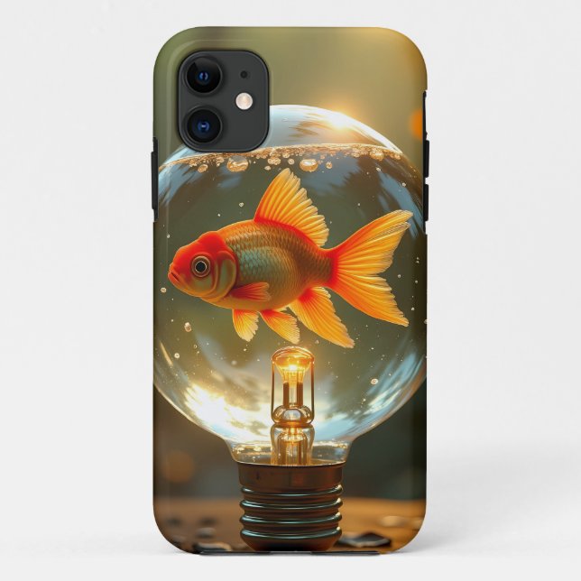 Funda De Case-Mate Para iPhone Golden Glow Dreamfish (Reverso)