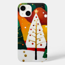 Funda Para iPhone 14 De Case-Mate Golden Holiday Grove