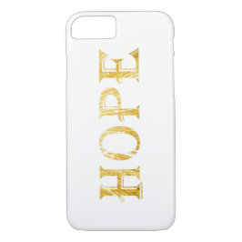 Funda Para iPhone 8/7 Golden Hope Mensajes de texto para Apple iPhone 7,