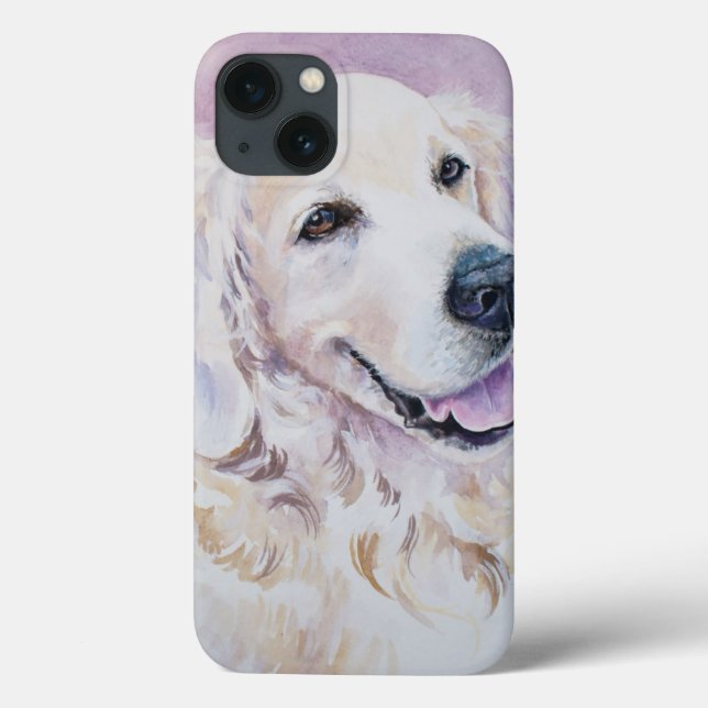 Funda De Case-Mate Para iPhone Golden retriever (Reverso)