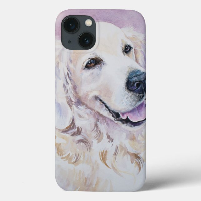 Funda De Case-Mate Para iPhone Golden retriever (Reverso)