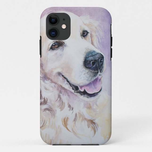 Funda De Case-Mate Para iPhone Golden retriever (Reverso)