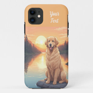 Funda Para iPhone 11 Golden Retriever by Lake
