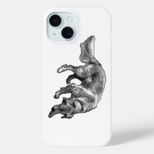 Funda Para iPhone 15 Golden Retriever con mirada juguetona
