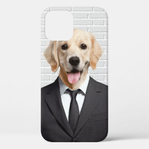 Funda Para iPhone 12 Pro Golden Retriever en Business Suite