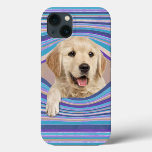 Funda Para iPhone 13 Golden Retriever In Strike Hole