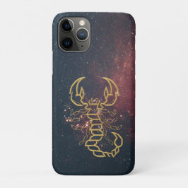 Funda Para iPhone 11 Pro Golden Scorpio