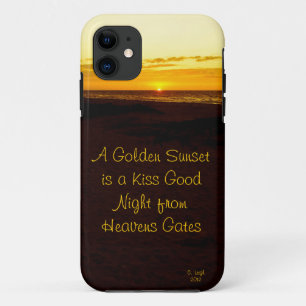 Funda Para iPhone 11 Golden Sunset