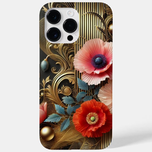 Funda De Case-Mate Para iPhone Golden Whispers (Reverso)