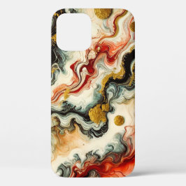 Funda Para iPhone 12 Goldene Flüsse