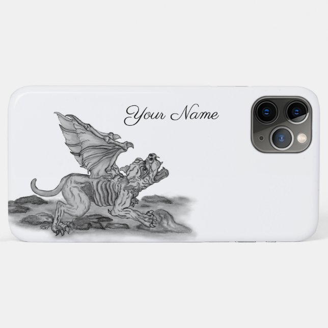 Funda De Case-Mate Para iPhone Golem Gargoyle (Reverso (horizontal))
