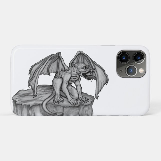 Funda De Case-Mate Para iPhone Golem Gargoyle (Reverso (horizontal))