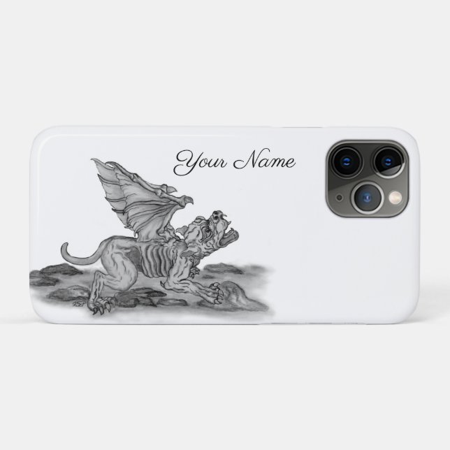 Funda De Case-Mate Para iPhone Golem Gargoyle (Reverso (horizontal))