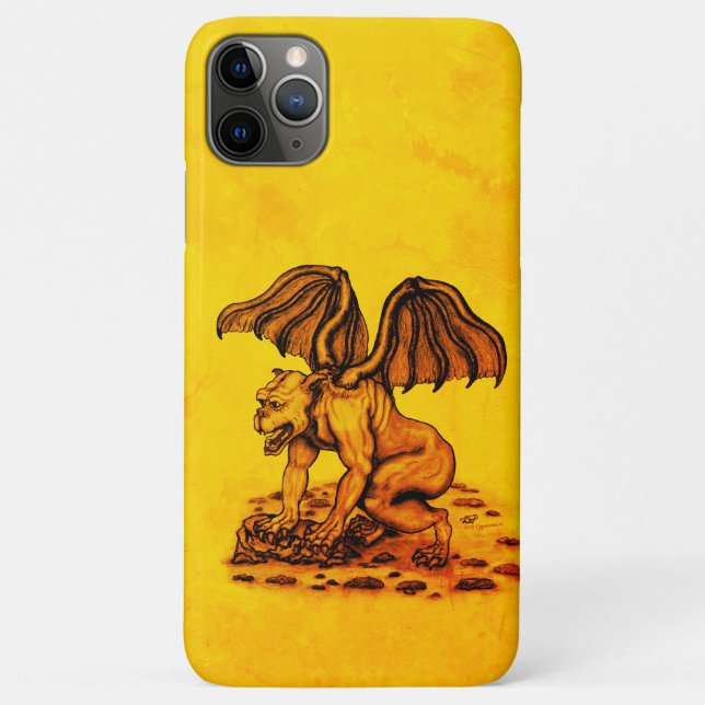 Funda De Case-Mate Para iPhone Golem Gargoyle (Reverso)