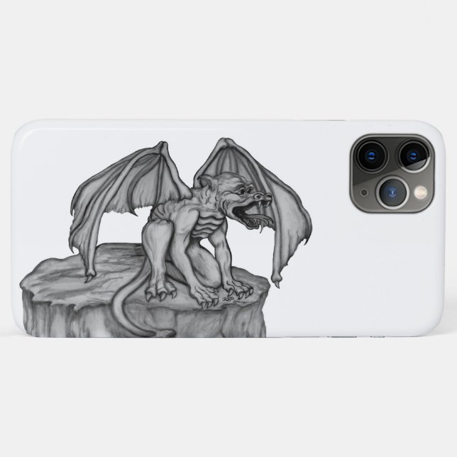 Funda De Case-Mate Para iPhone Golem Gargoyle (Reverso (horizontal))