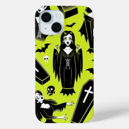 Funda Para iPhone 15 Gólems vampiros