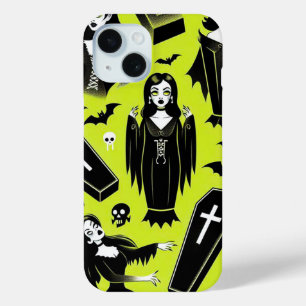 Funda Para iPhone 15 Gólems vampiros