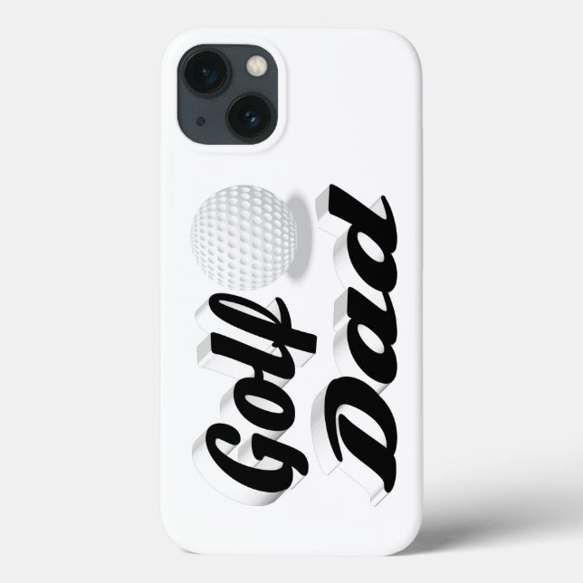 Funda De Case-Mate Para iPhone Golf Dad  iPhone Case (Reverso)