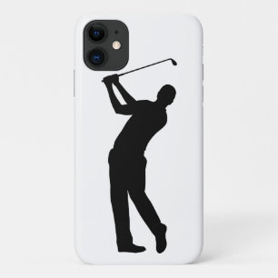 Funda Para iPhone 11 Golf Swing Silhouette