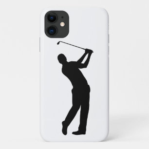Funda Para iPhone 11 Golf Swing Silhouette