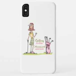 Funda Para iPhone XS Max Golfing Forever