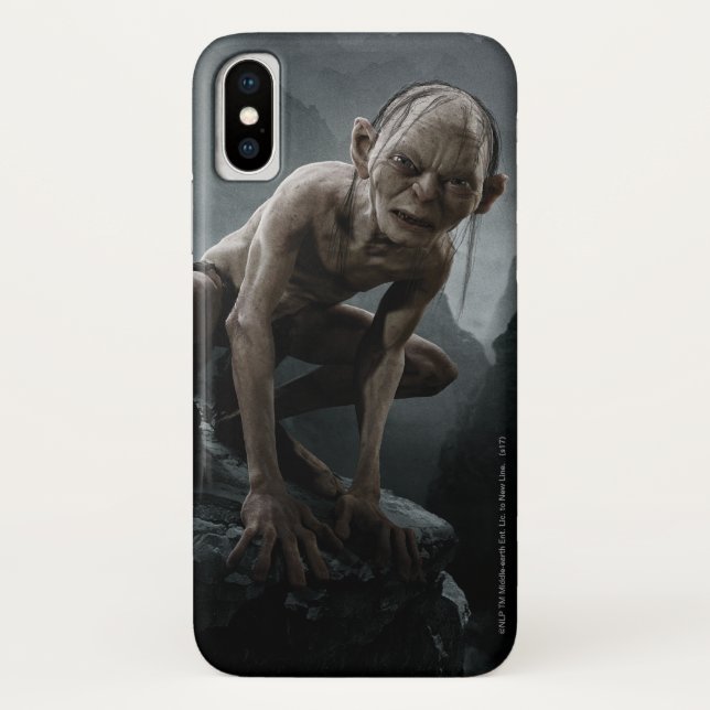 Funda De Case-Mate Para iPhone GOLLUM™ en una roca (Reverso)