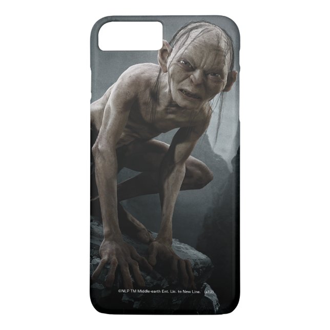 Funda De Case-Mate Para iPhone GOLLUM™ en una roca (Reverso)
