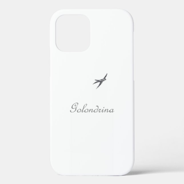 Funda De Case-Mate Para iPhone Golondrina - caso romántico soñador hermoso - (Reverso )