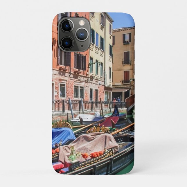 Funda De Case-Mate Para iPhone Góndola tradicional de Venecia (Reverso)