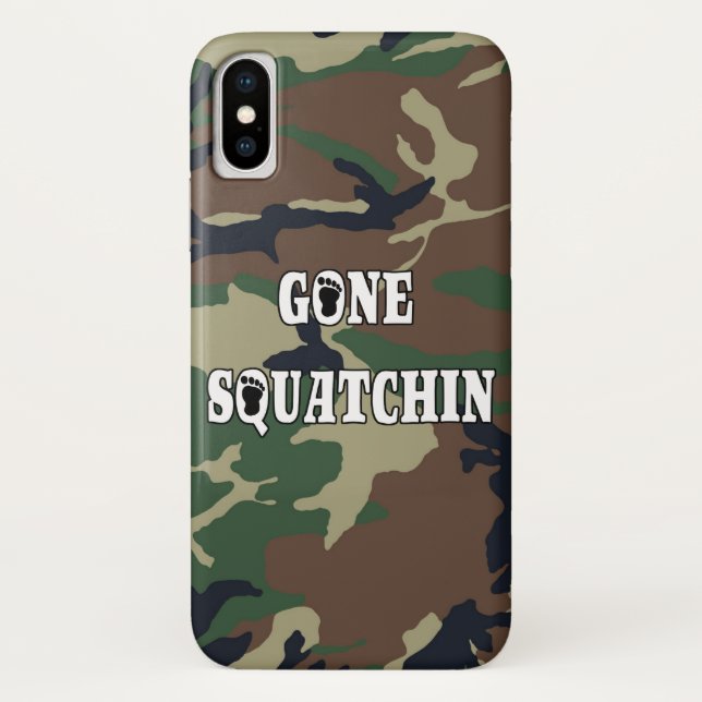 FUNDA DE Case-Mate PARA iPhone GONE SQUATCHIN (Reverso)