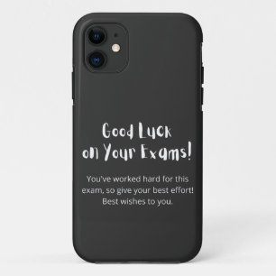 Funda Para iPhone 11 Good Luck on Your Exams!