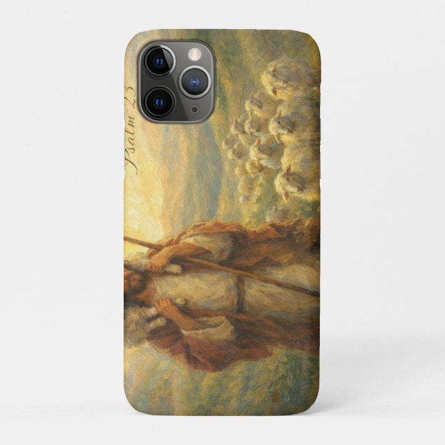 Funda De Case-Mate Para iPhone Good Shepherd Jesus Wall Decor (Reverso)
