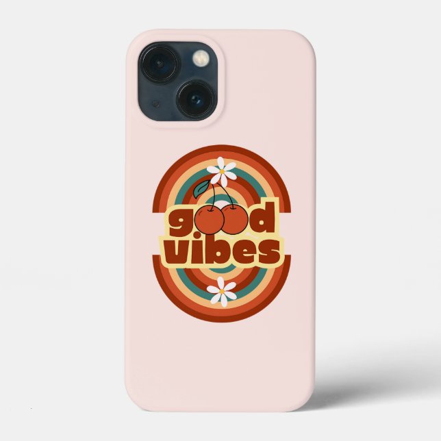Funda De Case-Mate Para iPhone Good Vibes (Reverso )