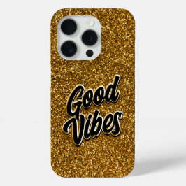 Funda Para iPhone 15 Pro Good Vibes