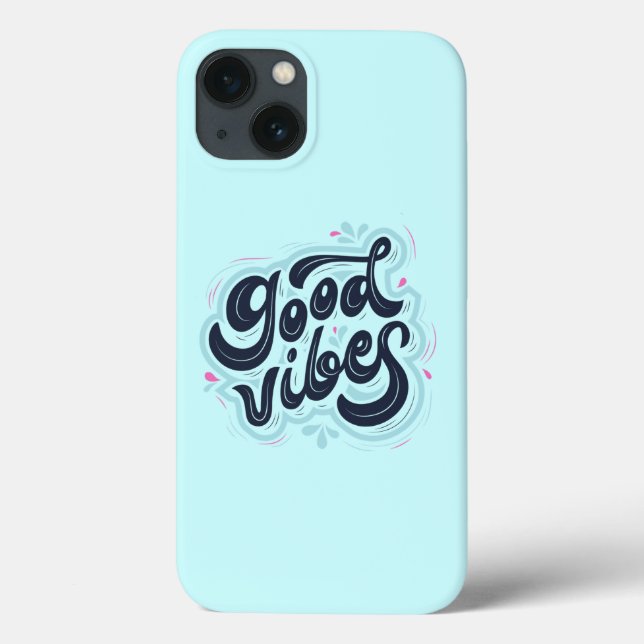Funda De Case-Mate Para iPhone Good Vibes Case-Mate iPhone Case (Reverso)