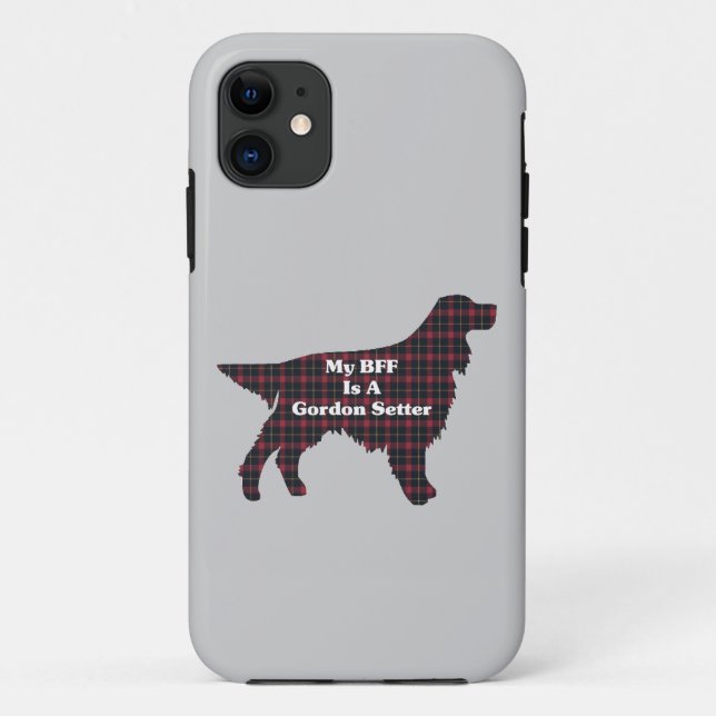 Funda De Case-Mate Para iPhone Gordon Setter BFF (Reverso)
