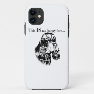 Funda Para iPhone 11 Gordon Setter Happy Face