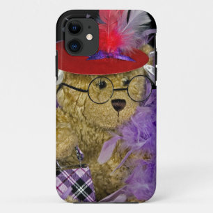 Funda Para iPhone 11 Gorra rojo Teddy Bear
