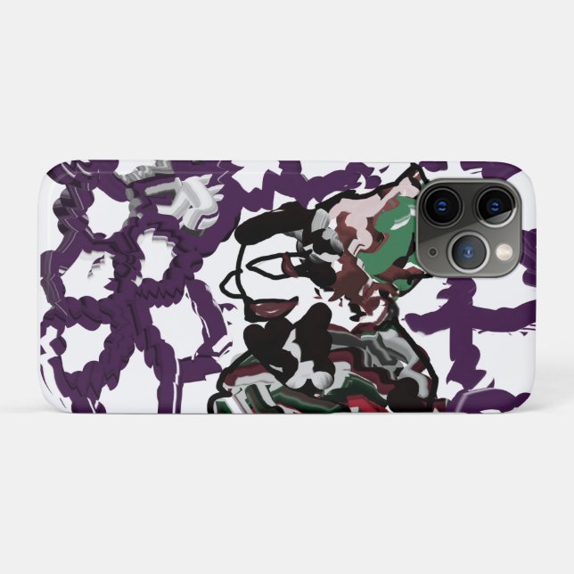 Funda De Case-Mate Para iPhone Gota de invierno masculina (Reverso (horizontal))