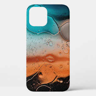 Funda Para iPhone 12 Gotas de agua en el panel de vidrio