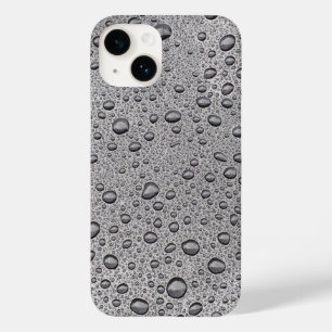 Funda Para iPhone 14 De Case-Mate Gotas de agua gris