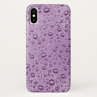Gotas de agua morada