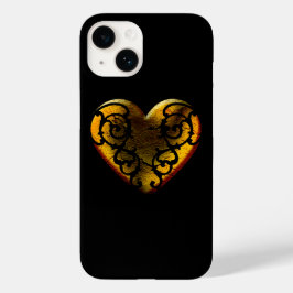 title_seo2 Gótico Filigree Gold Heart